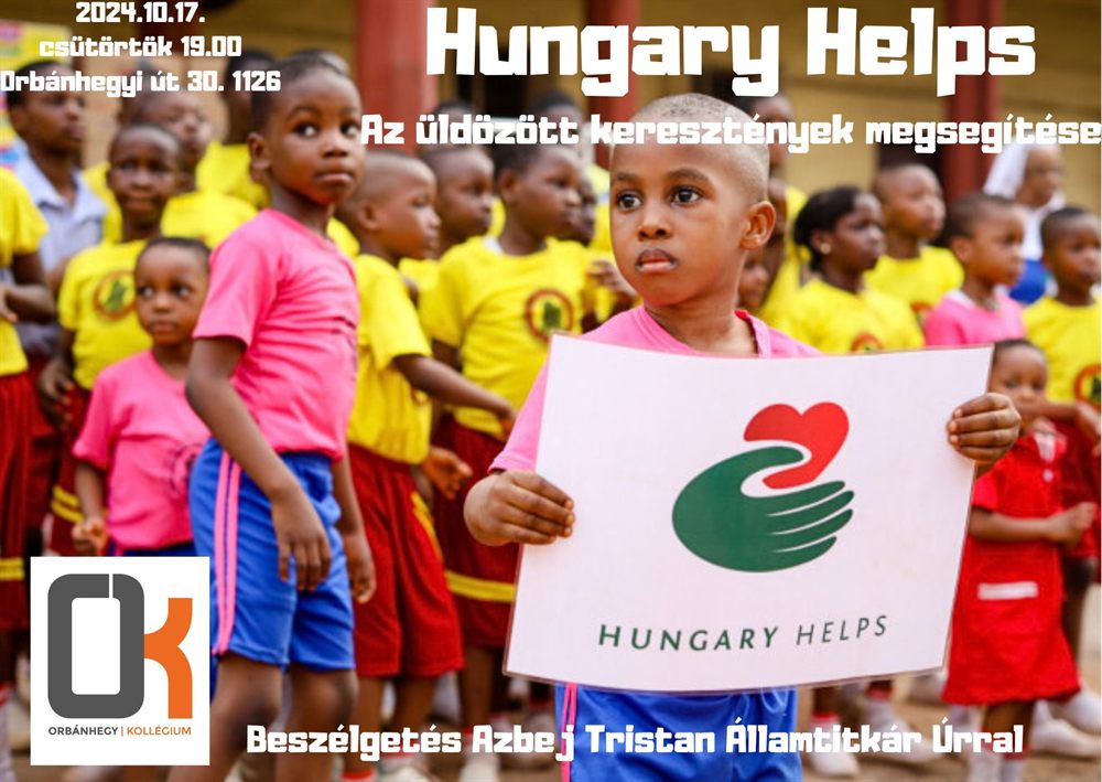 Hungary Helps – Azbej Tristan beszélgetésének képe