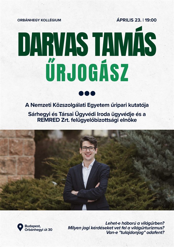 Orbánhegyi Esték – Darvas Tamás előadásának plakátja